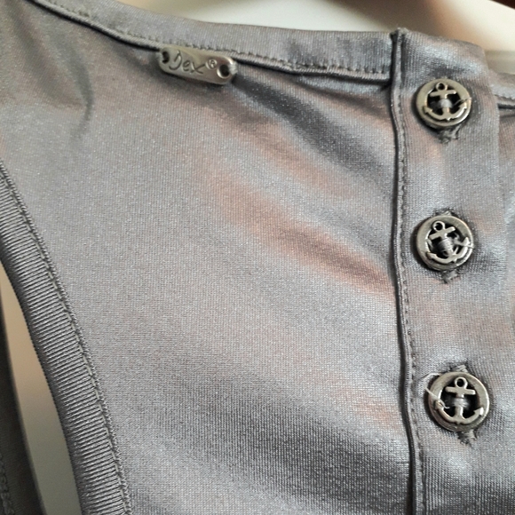 Dex Silver Racerback Tank Top - Picture 3 of 5